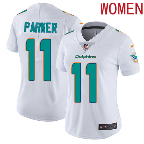 2019 Women Miami Dolphins #11 Parker white Nike Vapor Untouchable Limited NFL Jersey->buffalo bills->NFL Jersey